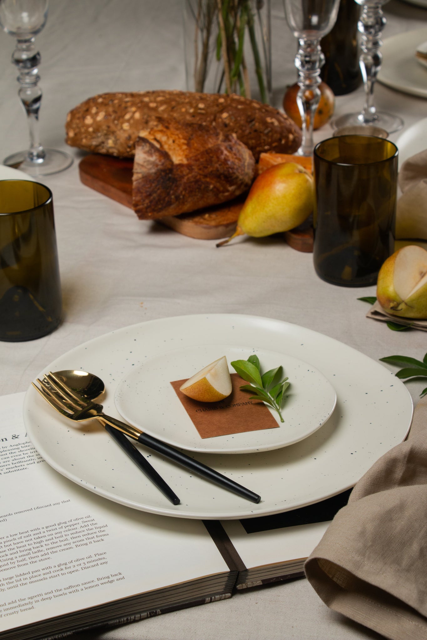 Koko Serve Plate - Cement ChairsAnd Company