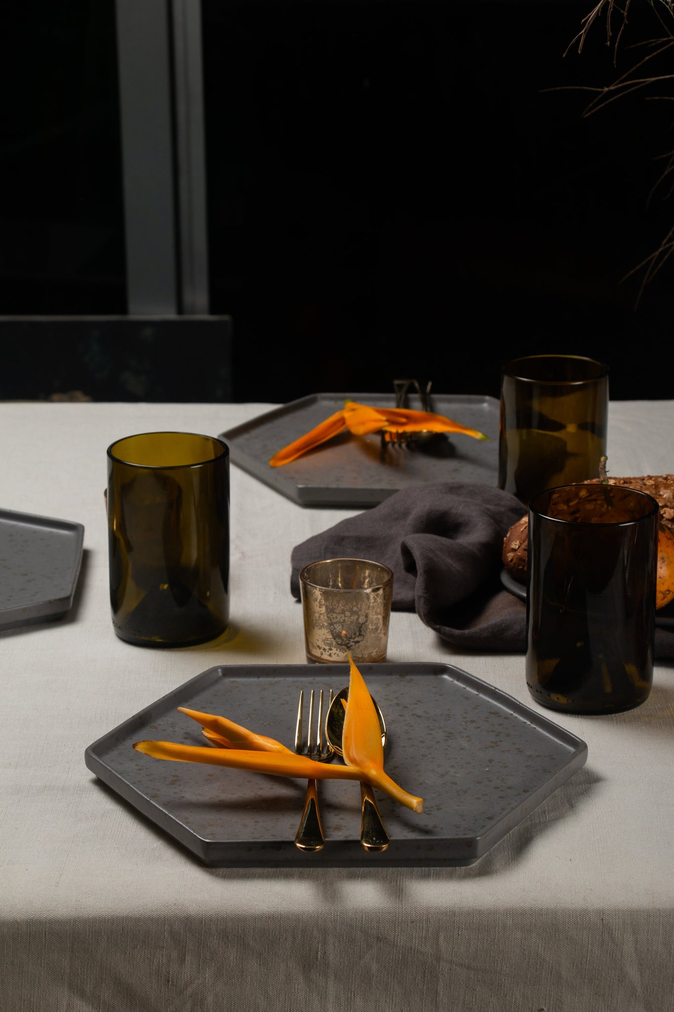 Koko Serve Plate - Cement ChairsAnd Company