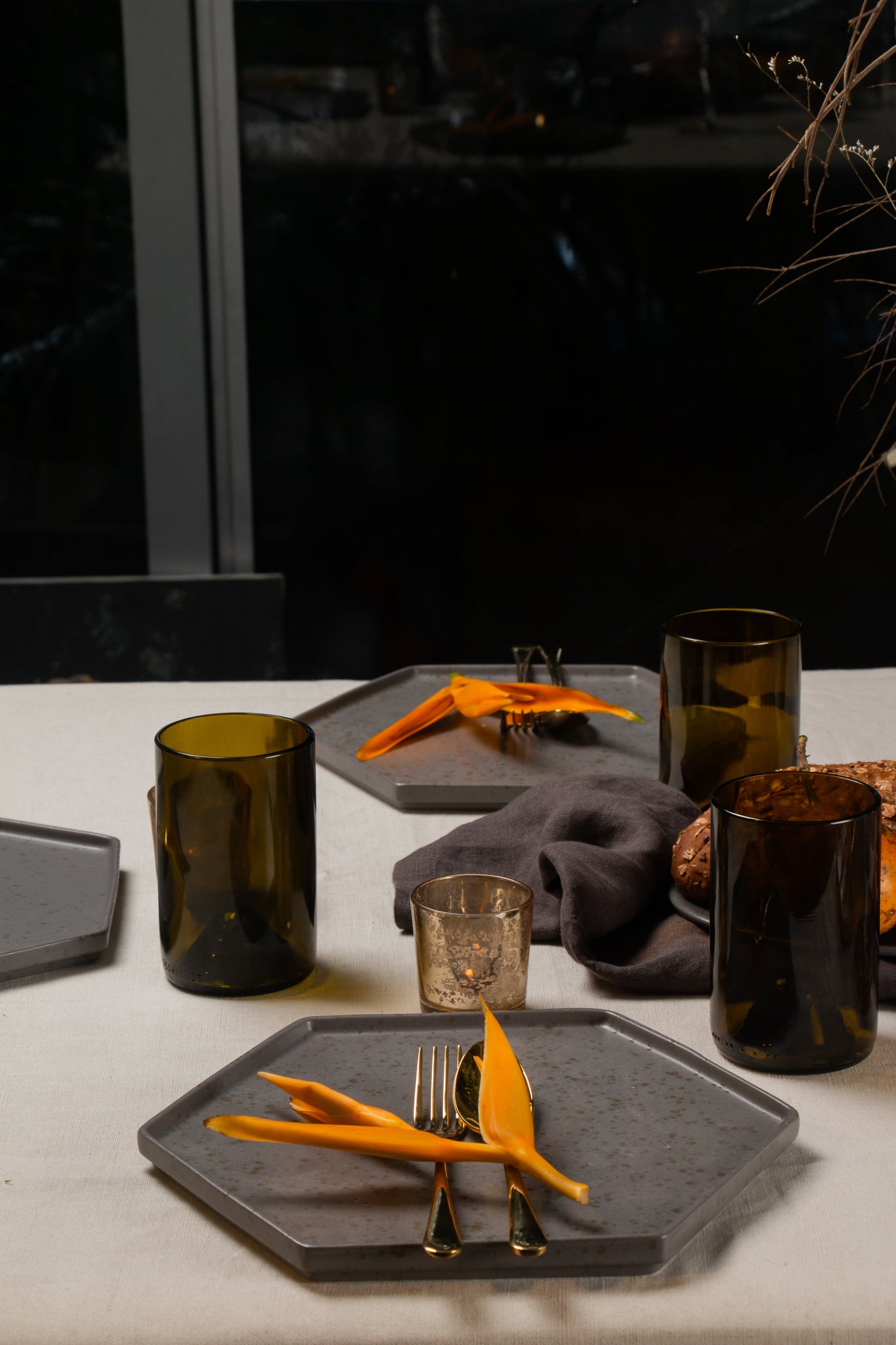 Koko Serve Plate - Cement ChairsAnd Company