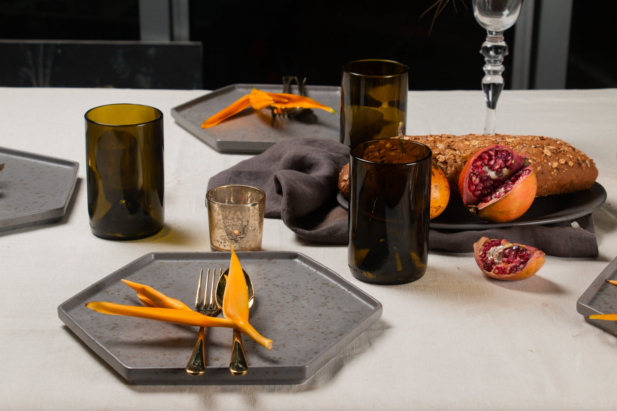 Koko Serve Plate - Cement ChairsAnd Company