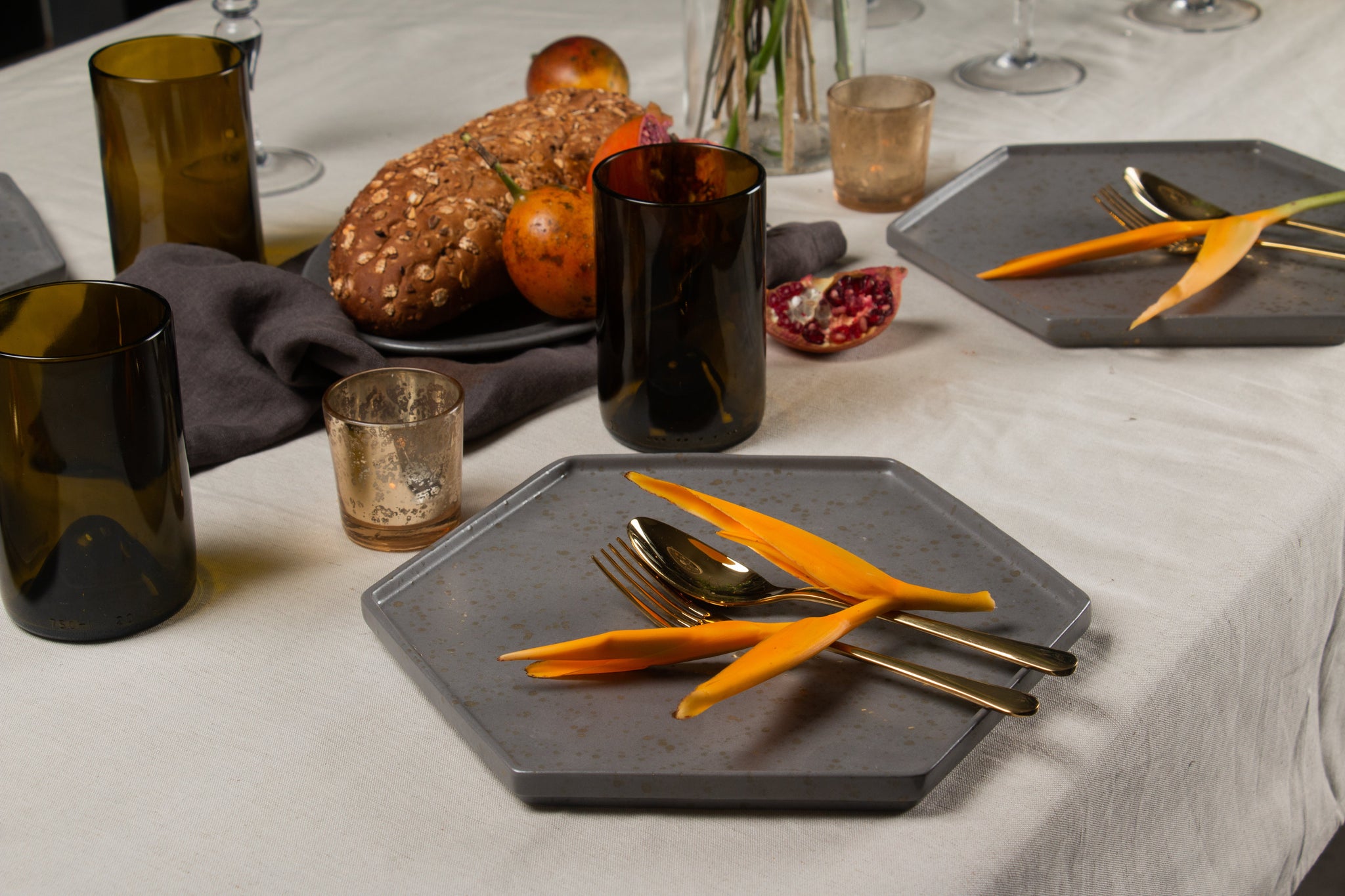 Koko Serve Plate - Cement ChairsAnd Company