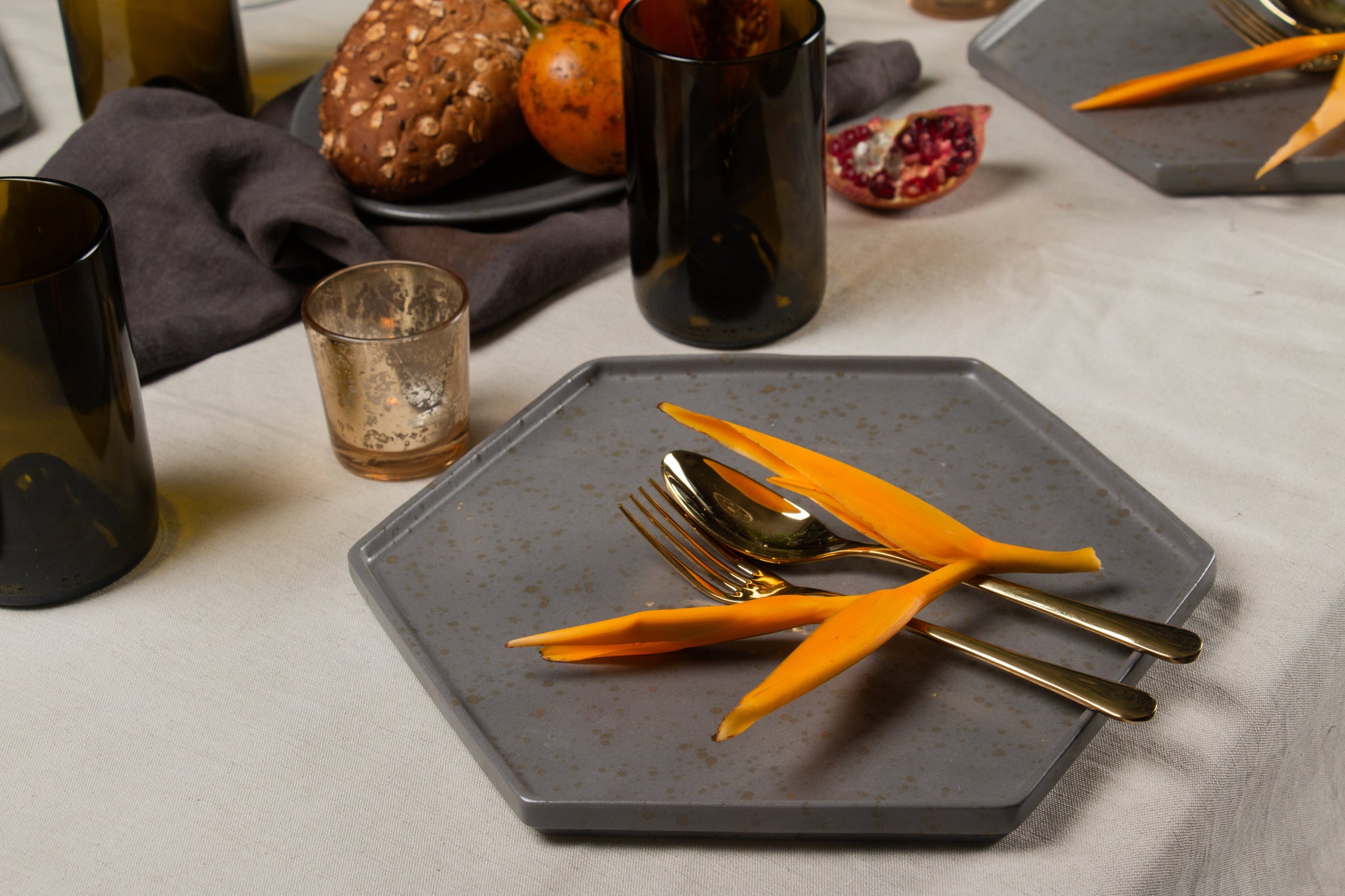 Koko Serve Plate - Cement ChairsAnd Company