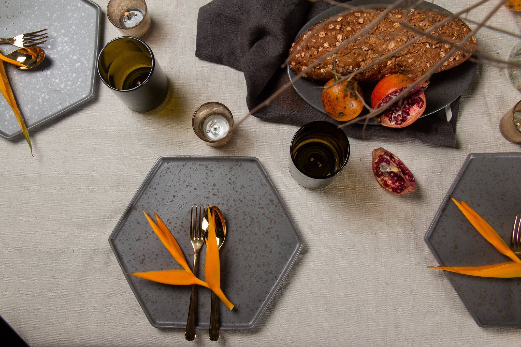 Koko Serve Plate - Cement ChairsAnd Company