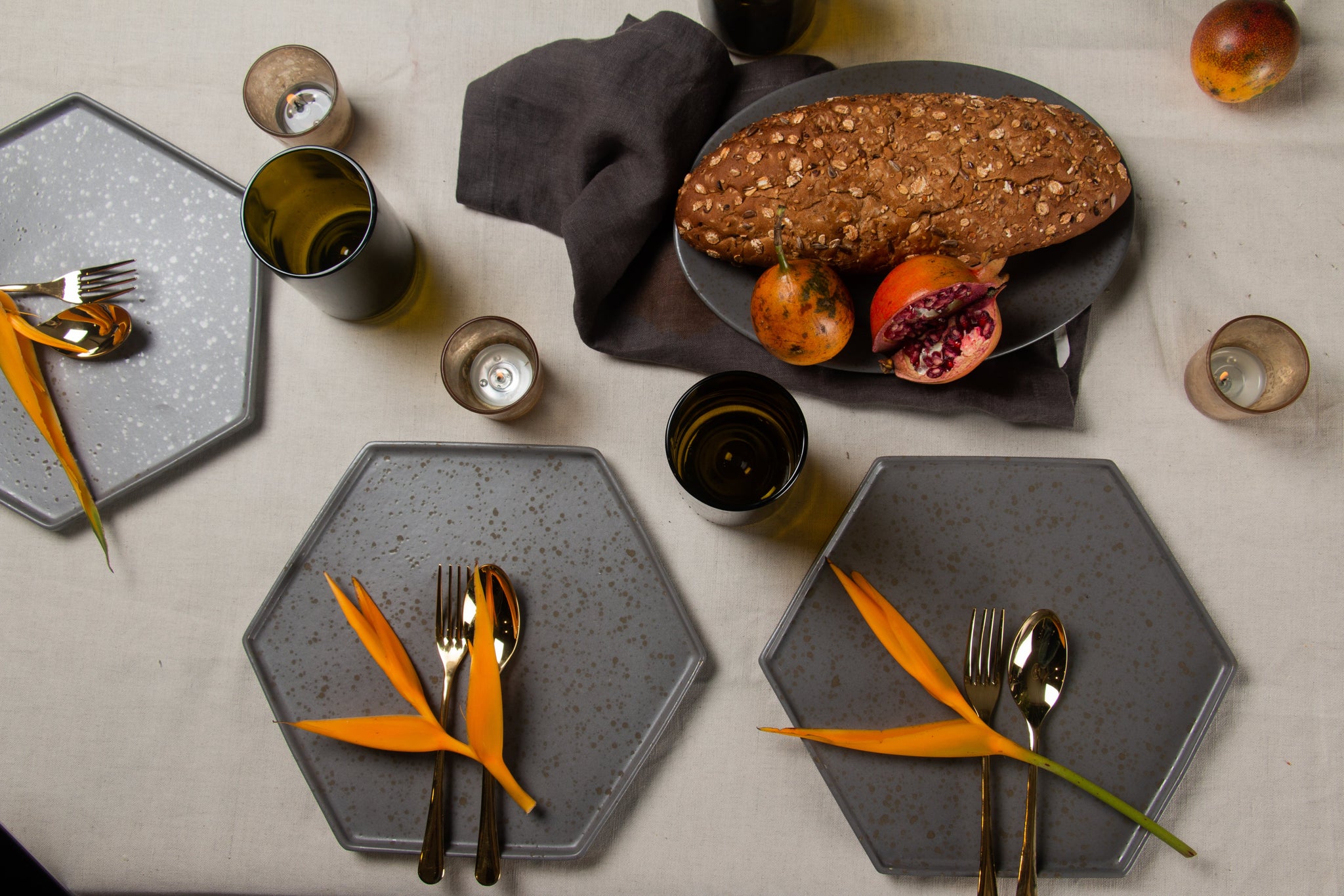 Koko Serve Plate - Cement ChairsAnd Company