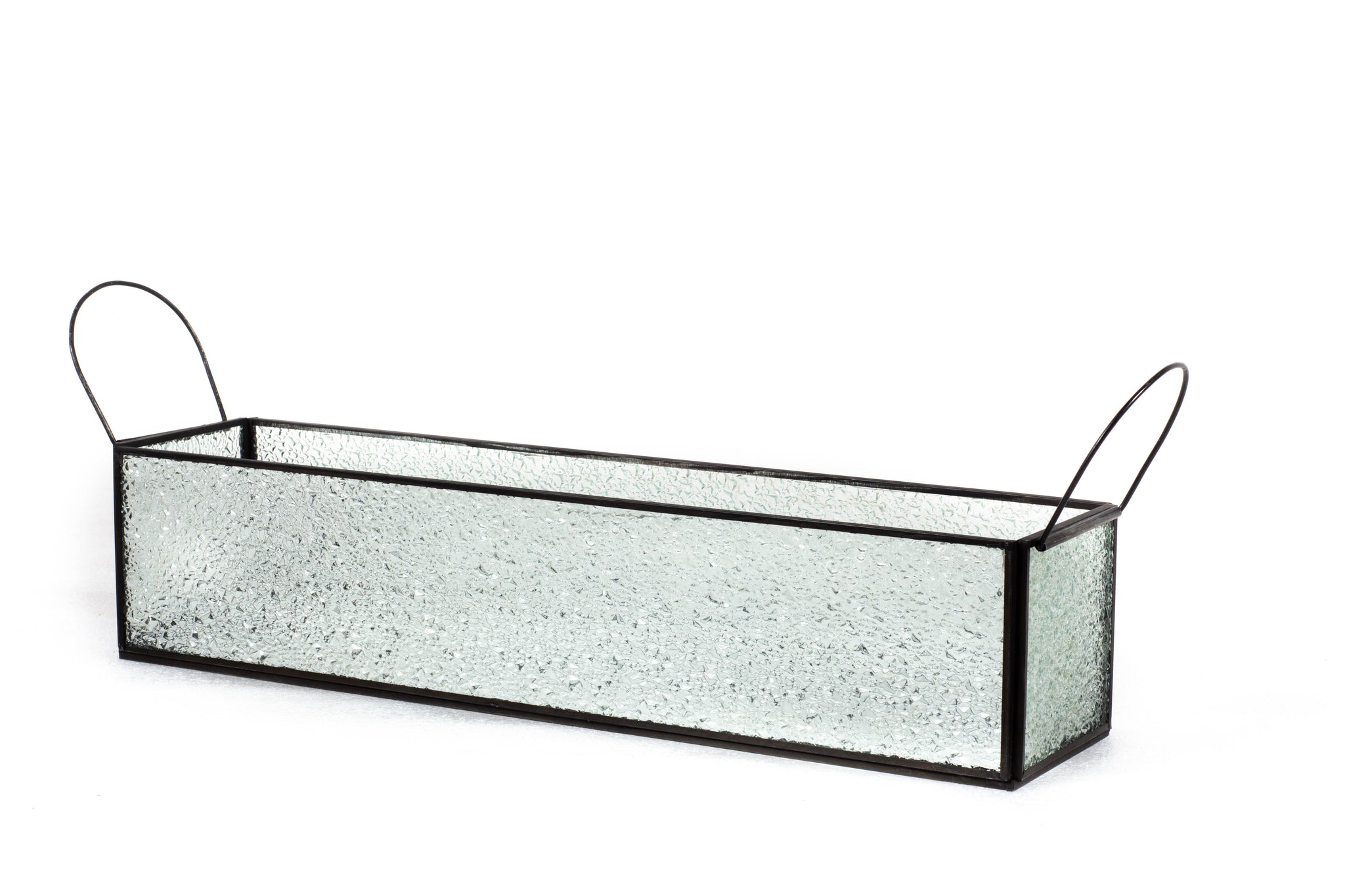 Ingo Votive: Crackled glass Small