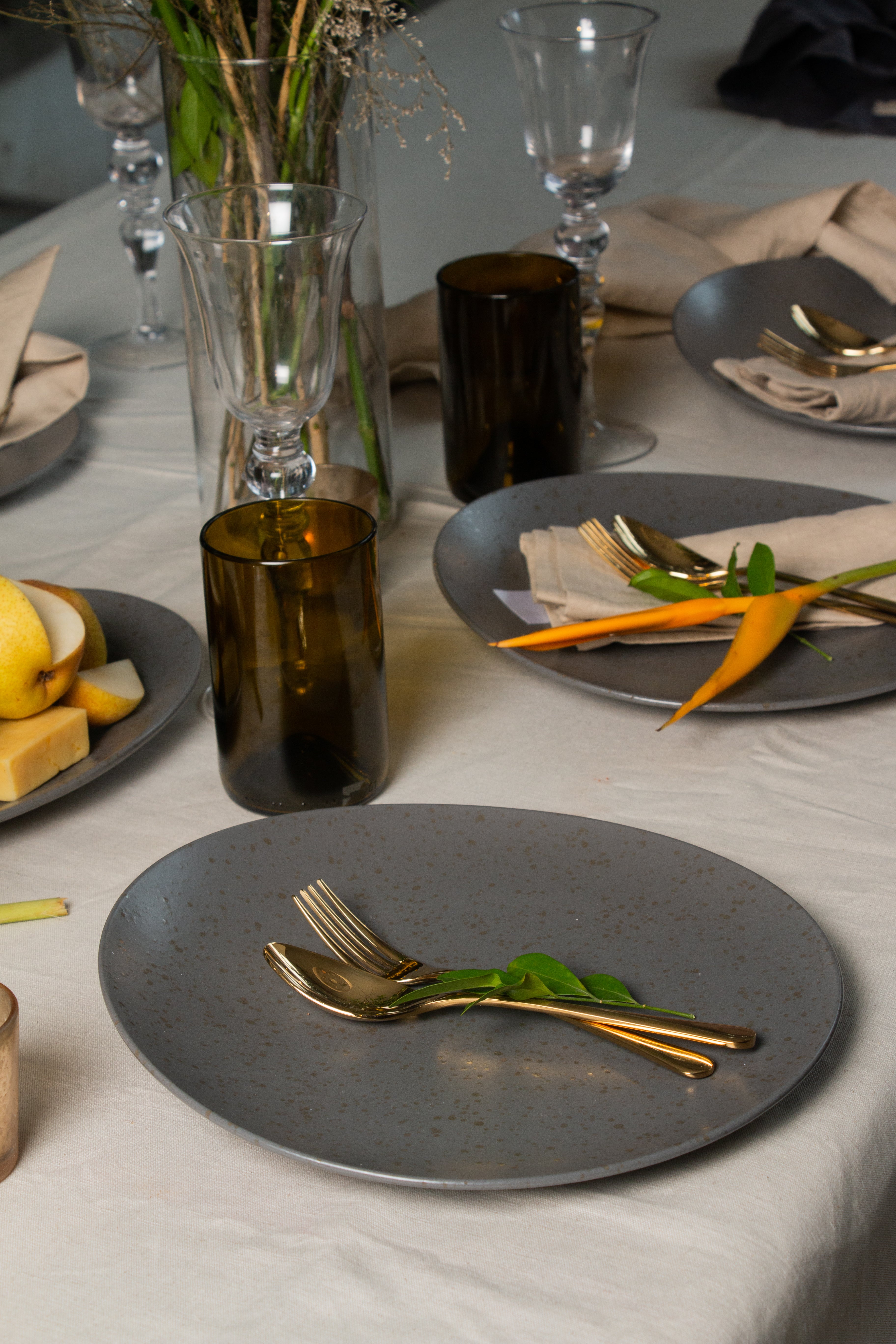 Kanso Side Plate- Cement ChairsAnd Company