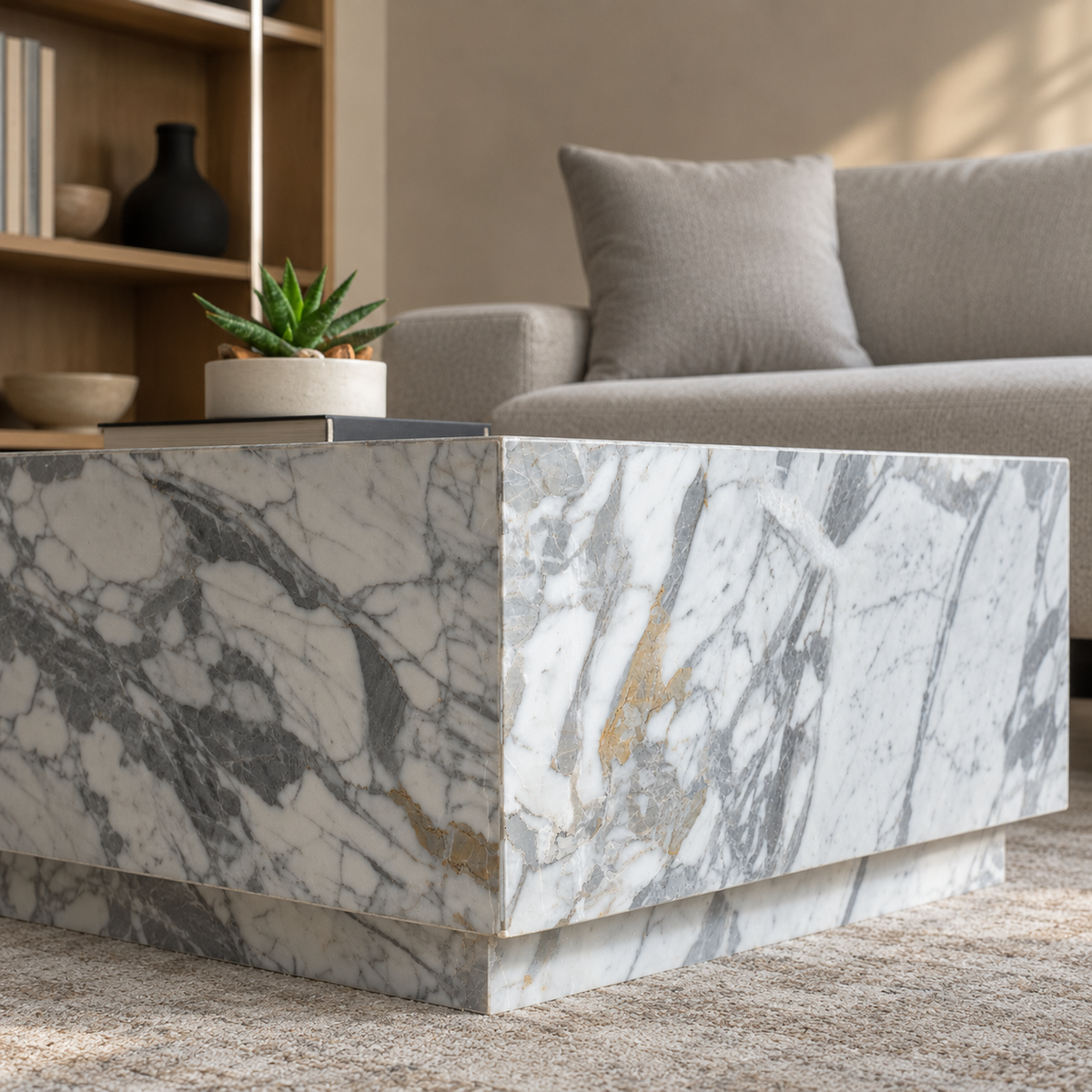 MONOLITH MARBLE TABLE