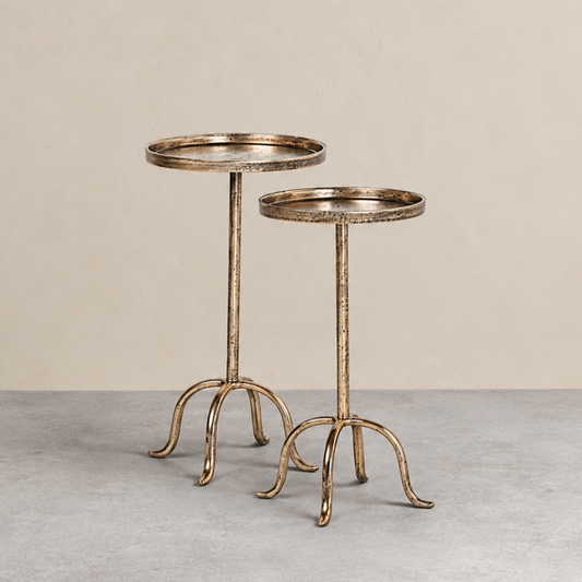 Hand beaten table (L)