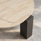 TRAVANTINE COFFEE TABLE