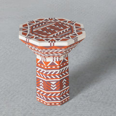 Aztec Table (Terracotta)