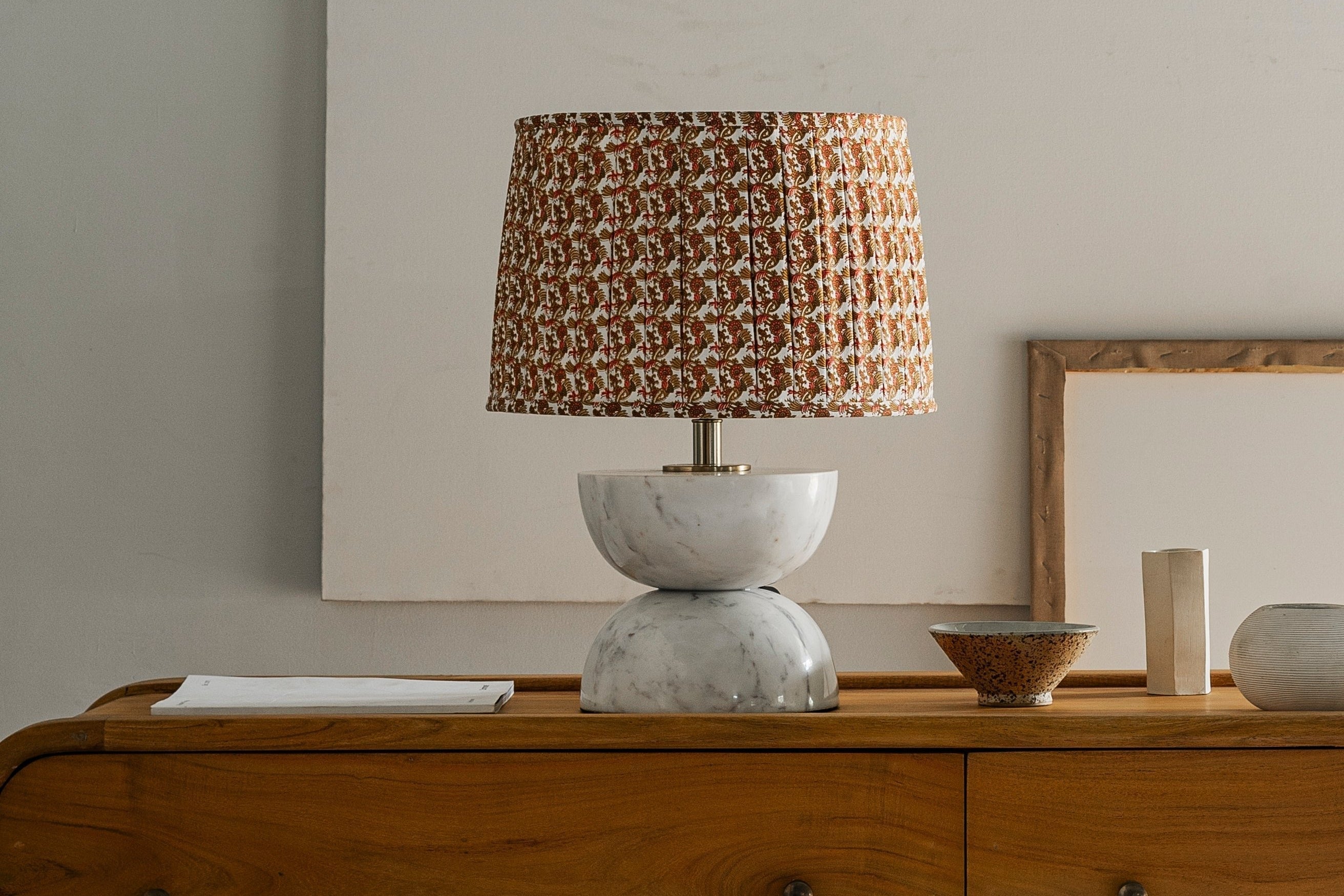 Marble Big Lampshade ChairsAnd Company