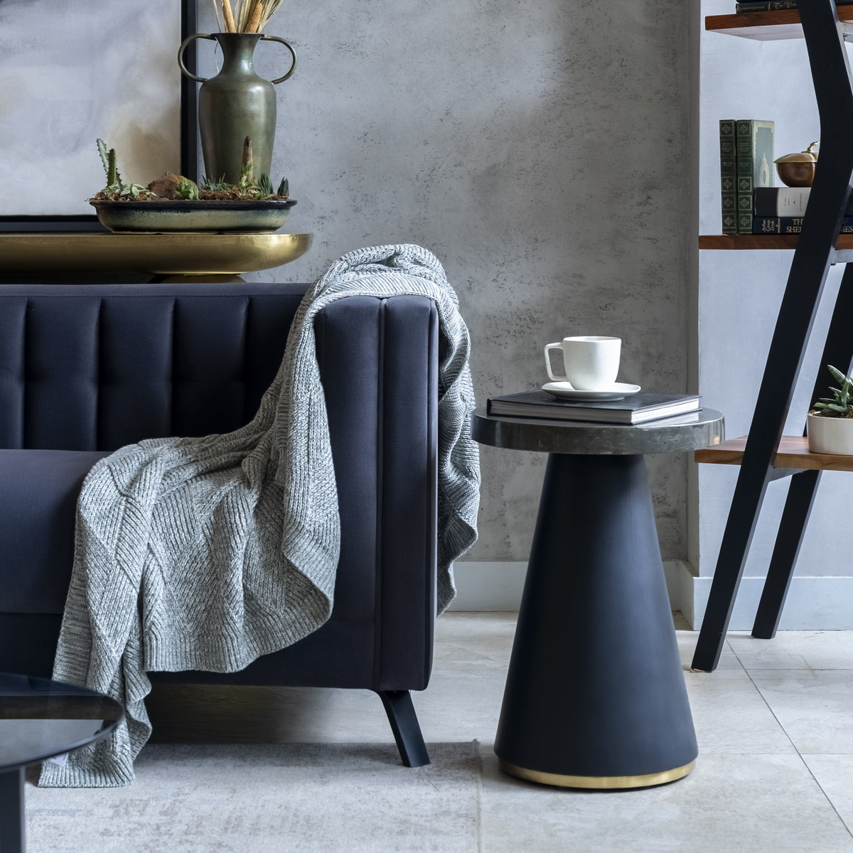 PYRITE SIDE TABLE