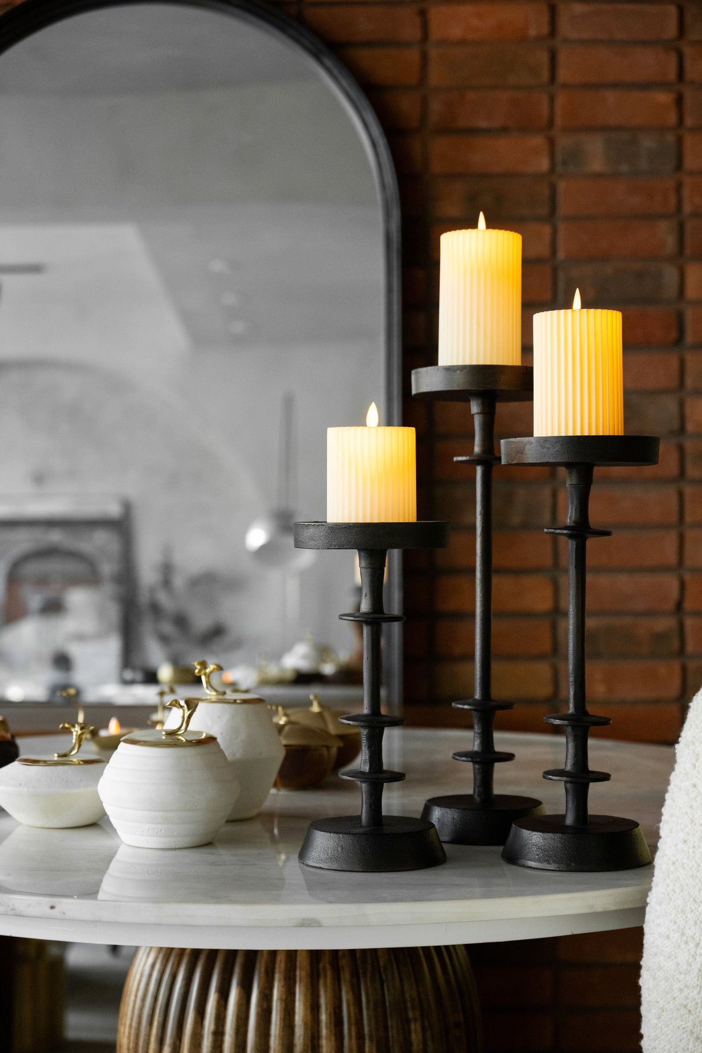 PILLAR CANDLE HOLDER TALL Chairs And Company