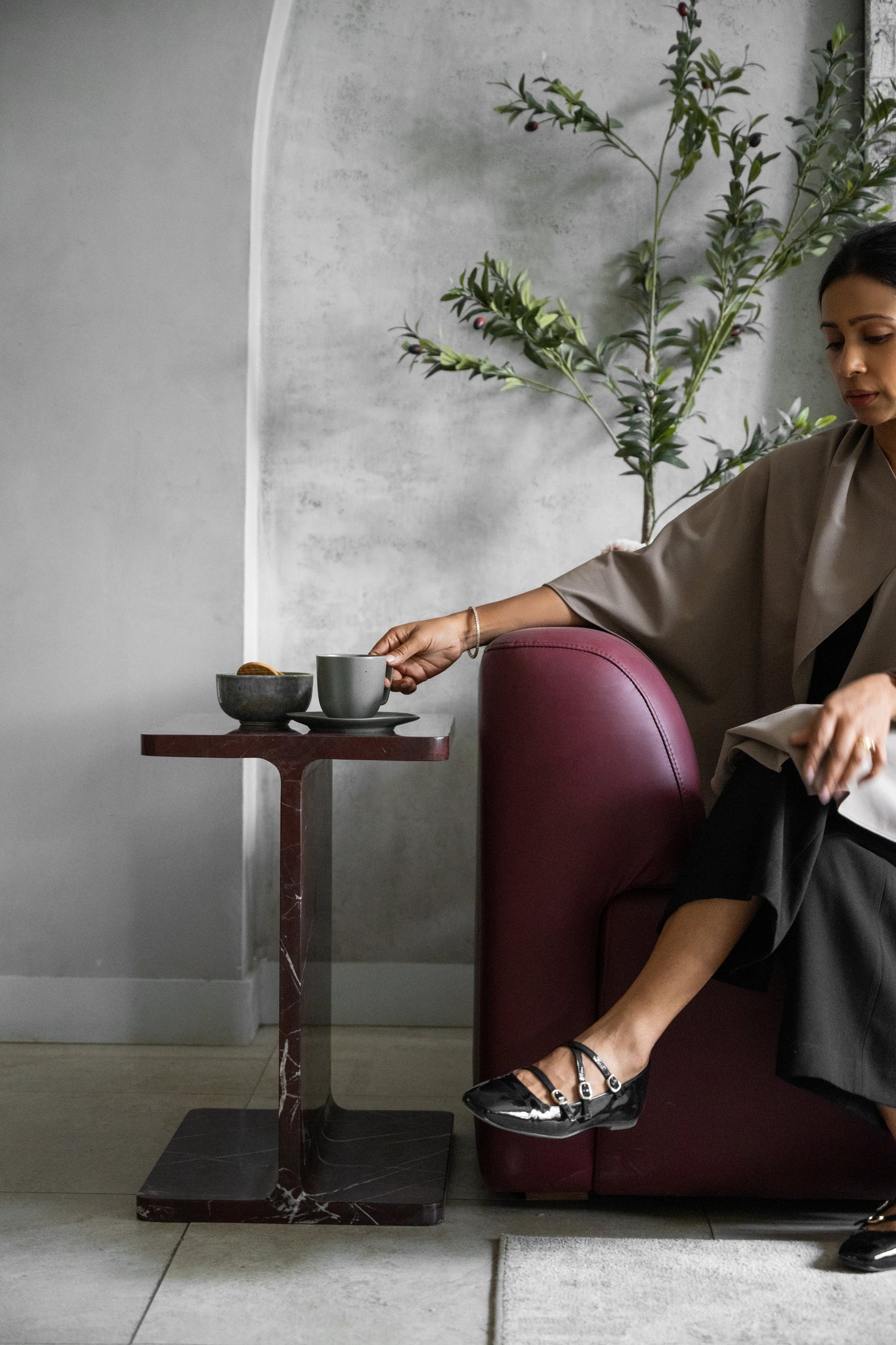 LAVENTO I-BEAM SIDE TABLE Chairs And Company