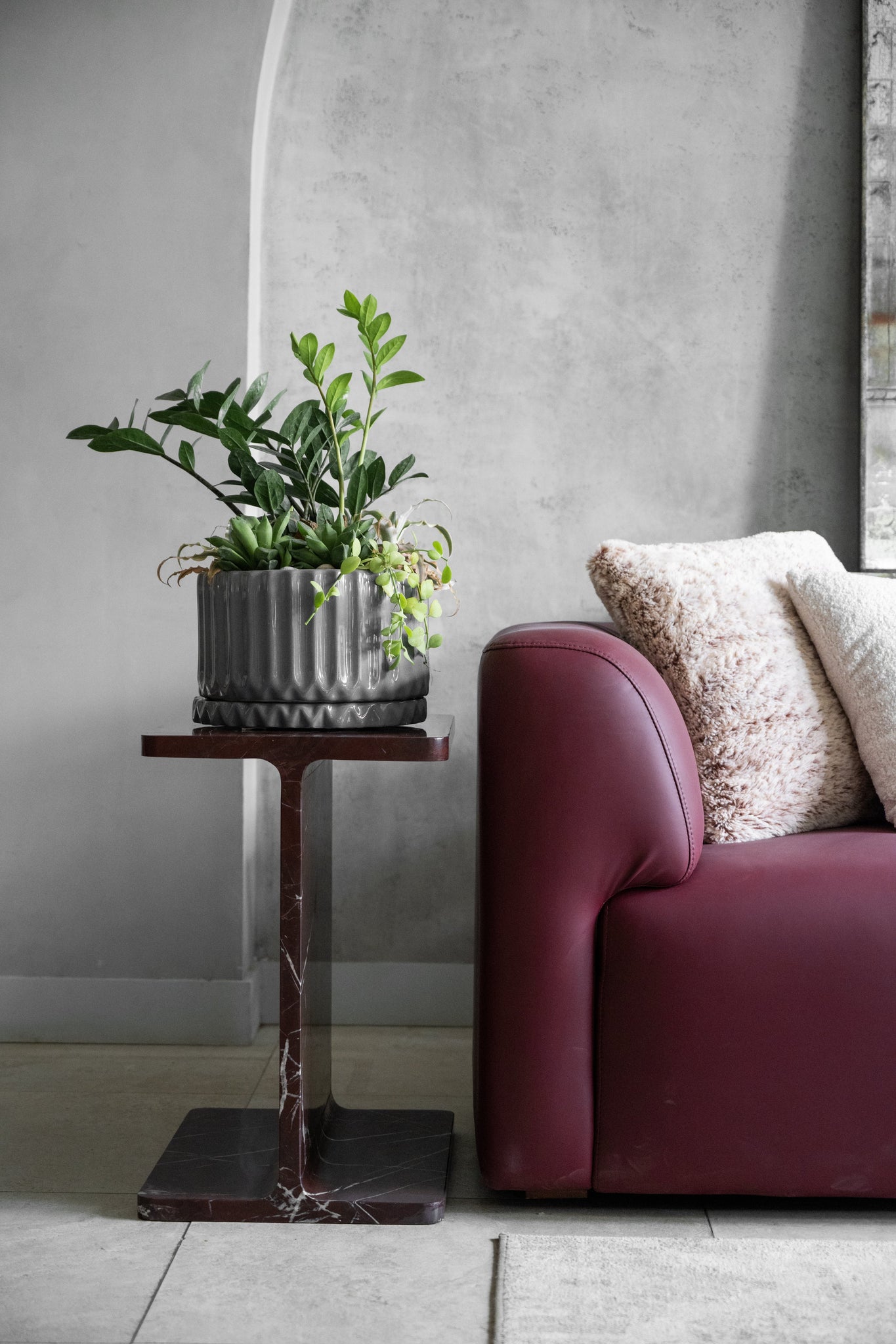 LAVENTO I-BEAM SIDE TABLE Chairs And Company