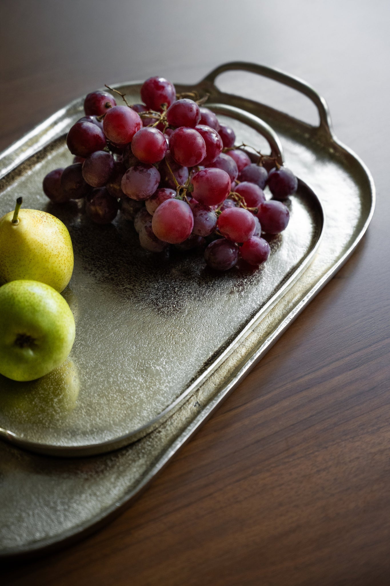 Gilded Serve Tray (L) Chairs And Company