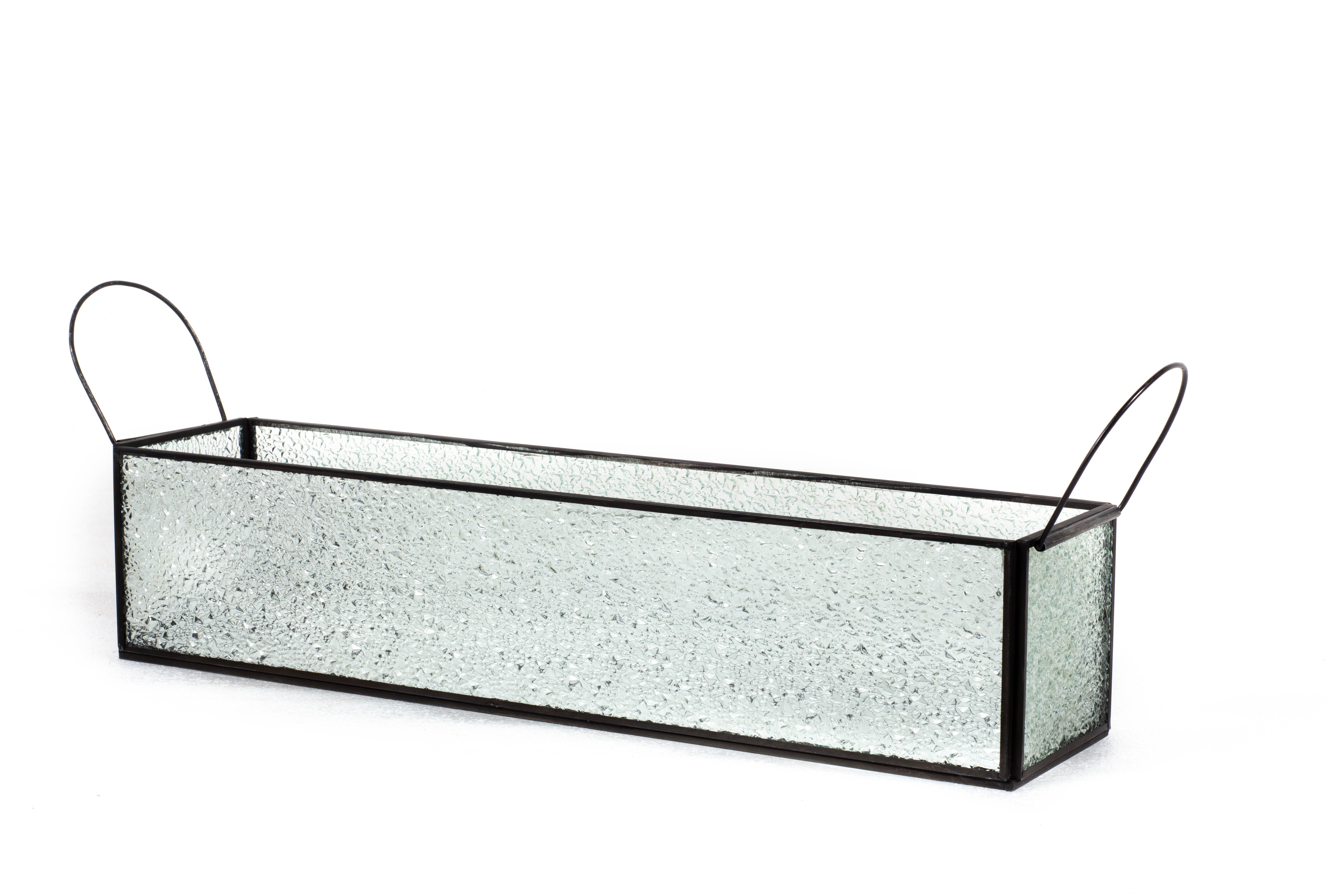 Ingo Votive: Crackled glass Small