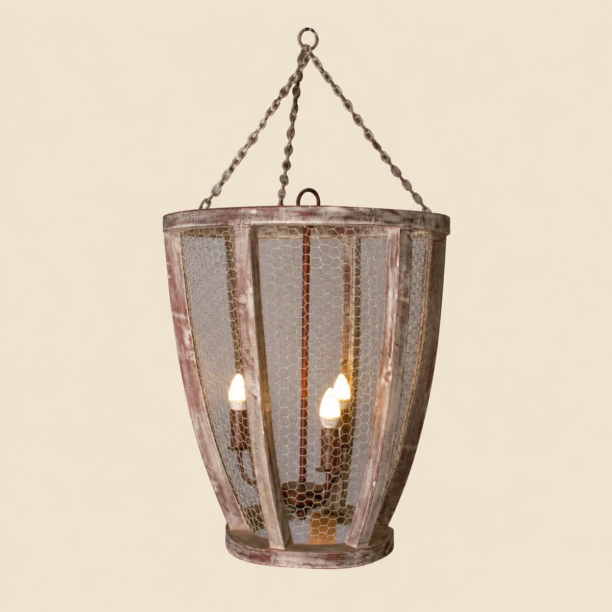 Wood+Mesh Chandelier Chairs And Company