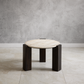TRAVANTINE COFFEE TABLE