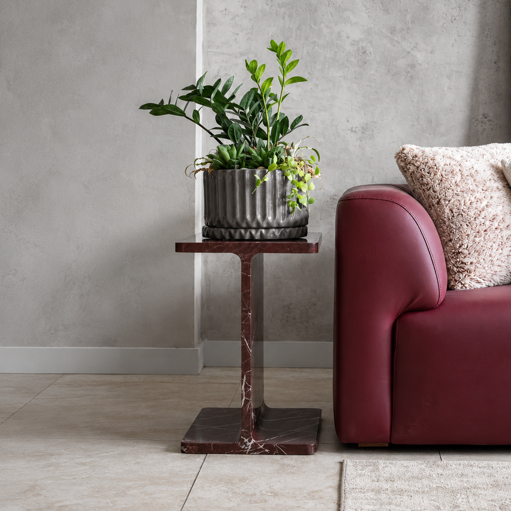 LAVENTO I-BEAM SIDE TABLE
