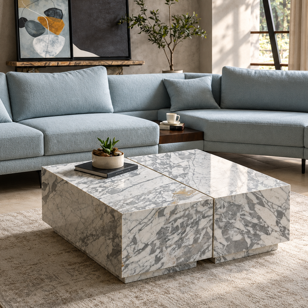 MONOLITH MARBLE TABLE