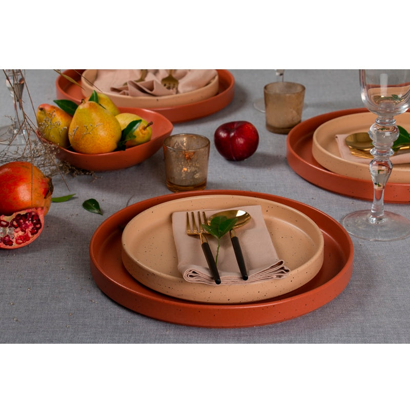 Kanso Dinner Plate - Terracota