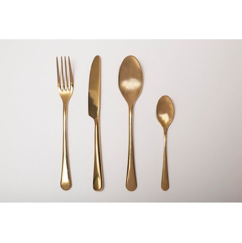 Moderne Gold Cutlery - Set of 4 (16 Pieces)